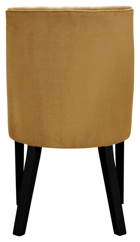 Krzesło Venmia cherterfield, kronos 1, 6 czarny