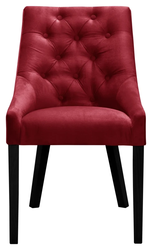 Krzesło Venmia cherterfield, kronos 2, 6 czarny