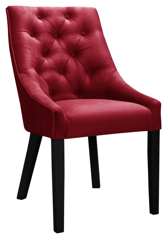 Krzesło Venmia cherterfield, kronos 2, 6 czarny