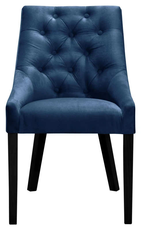 Krzesło Venmia cherterfield, kronos 9, 6 czarny