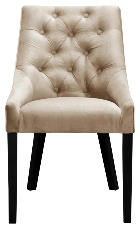 Krzesło Venmia cherterfield, kronos 35, 6 czarny