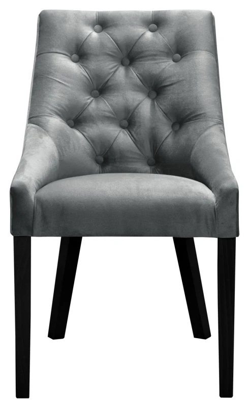 Krzesło Venmia cherterfield, paros 6, 6 czarny