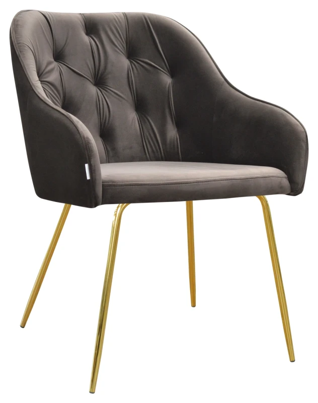 Fotel Albit Ideal gold