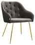 Fotel Albit Ideal gold