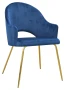 Fotel Barro Ideal gold