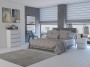 Komoda Malwa M4 z szufladami do salonu 70 cm biały