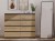 Komoda Malwa M8 120 cm z szufladami do salonu antracyt/dąb artisan