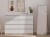 Komoda Malwa M8 140 cm z szufladami do salonu biały