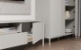 Szafka RTV Kamaro nowoczesna stojąca z lamelami ryflowana 160 cm kaszmir
