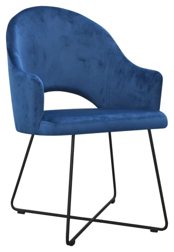 Fotel tapicerowany Barro Cross