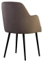 Fotel Caprice french velvet 683, czarny