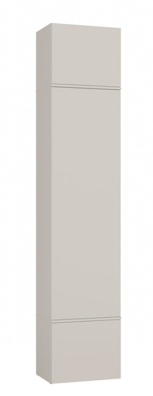 Garderoba Haga II szafa z wieszakiem i siedziskiem do przedpokoju 100 cm kaszmir