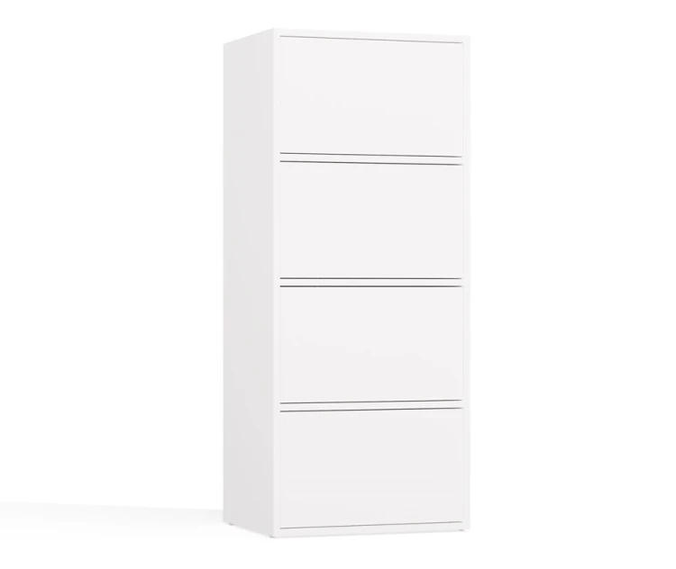Komoda Alma nowoczesna bezuchwytowa do salonu 50 cm biały