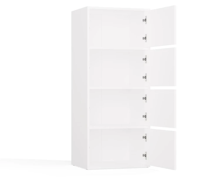 Komoda Alma nowoczesna bezuchwytowa do salonu 50 cm biały