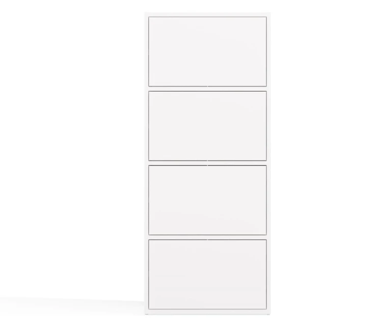 Komoda Alma nowoczesna bezuchwytowa do salonu 50 cm biały