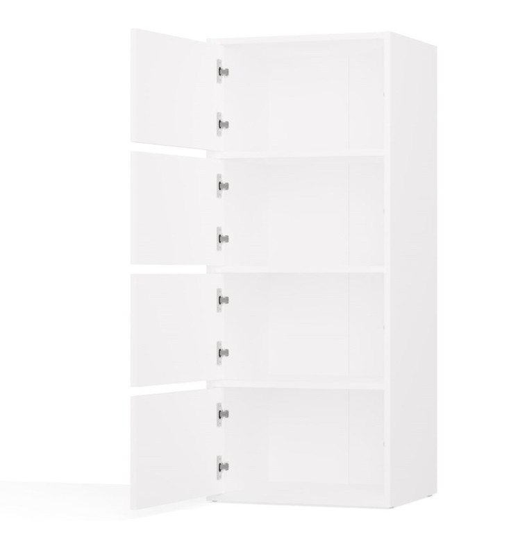 Komoda Alma nowoczesna bezuchwytowa do salonu 50 cm biały