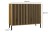 Komoda Kamaro 2D Slim dwudrzwiowa ryflowany front lamele 100 cm dąb artisan