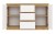 Komoda Malwa 2D3S dwudrzwiowa z 3 szufladami do salonu 120 cm dąb artisan/biały