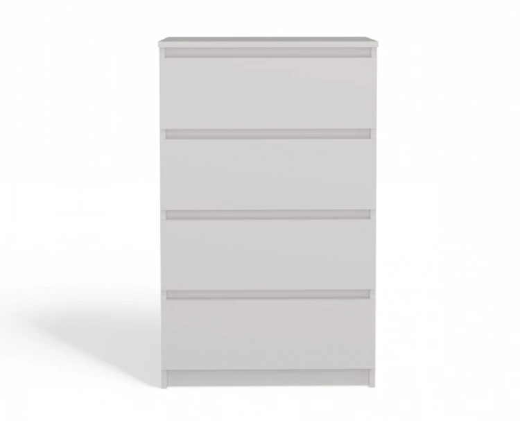Komoda Malwa M4 z szufladami do salonu 70 cm biały