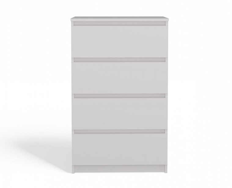 Komoda Malwa M4 z szufladami do salonu 70 cm biały