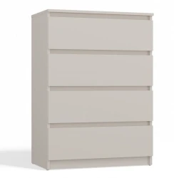 Komoda Malwa M4 z szufladami do salonu 70 cm kaszmir