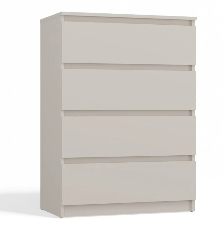 Komoda Malwa M4 z szufladami do salonu 70 cm kaszmir