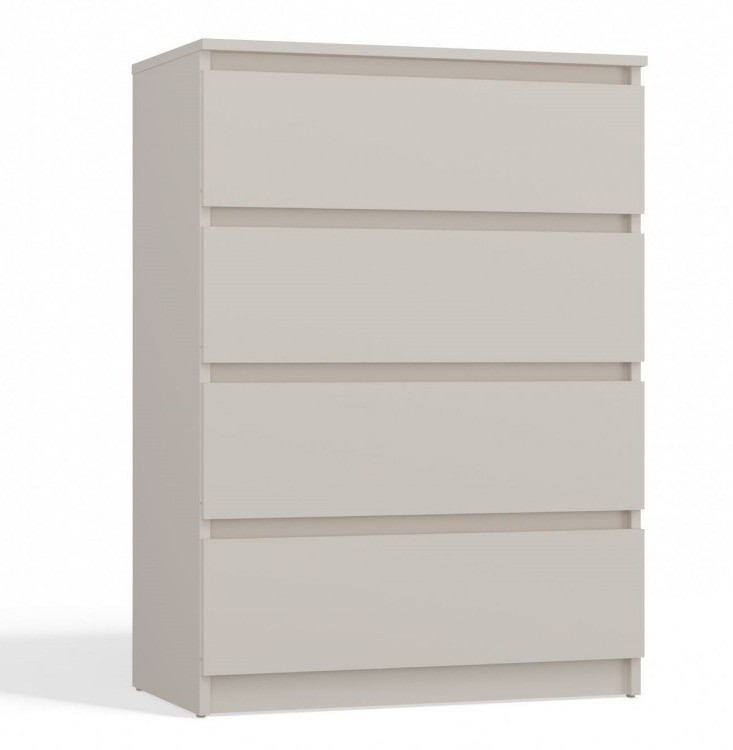 Komoda Malwa M4 z szufladami do salonu 70 cm kaszmir