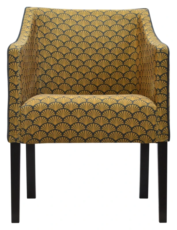 Fotel Jump prosty 84, exotic, 6 czarny