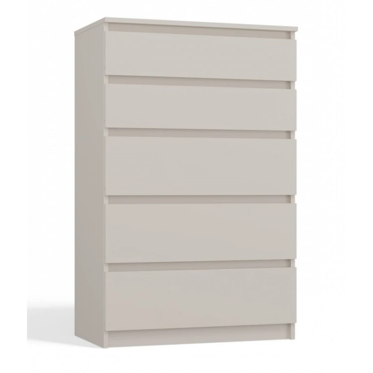 Komoda Malwa M5 z szufladami do salonu 70 cm kaszmir