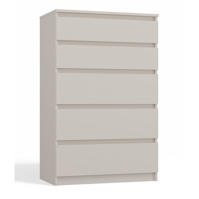Komoda Malwa M5 z szufladami do salonu 70 cm kaszmir
