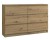 Komoda Malwa M6 120 cm z szufladami do salonu dąb artisan