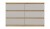 Komoda Malwa M6 120 cm z szufladami do salonu dąb artisan/kaszmir