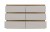 Komoda Malwa M6 120 cm z szufladami do salonu dąb artisan/kaszmir