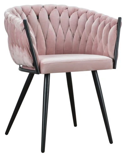 Fotel tapicerowany Larissa black