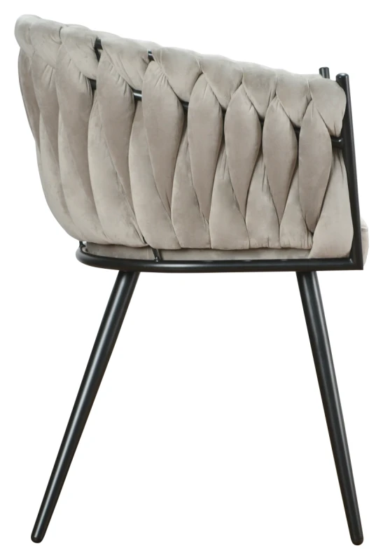 Fotel Larissa Black