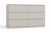 Komoda Malwa M6 120 cm z szufladami do salonu kaszmir