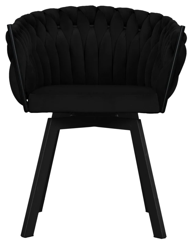 Fotel Larissa Black Lumo, Riviera 100
