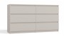 Komoda Malwa M6 140 cm z szufladami do salonu kaszmir