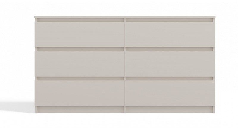 Komoda Malwa M6 140 cm z szufladami do salonu kaszmir
