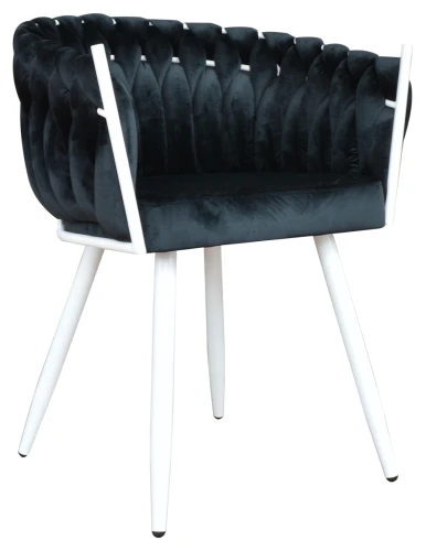 Fotel tapicerowany Larissa White