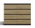 Komoda Malwa M8 120 cm z szufladami do salonu antracyt/dąb artisan