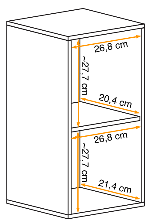 Szafka Switch SW 4 wisząca