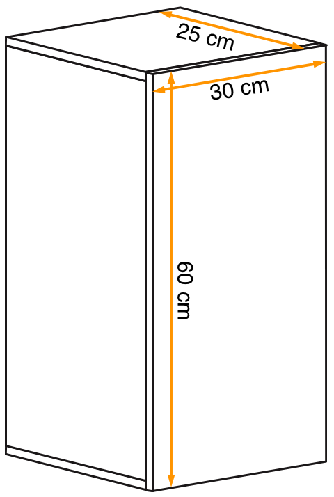 Szafka Switch SW 4 wisząca