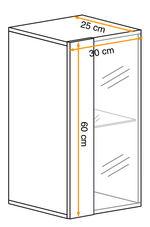Witryna Switch WW 4 z oświetleniem LED