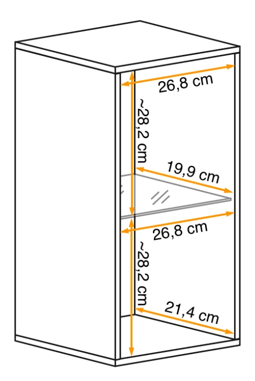 Witryna Switch WW 4 z oświetleniem LED