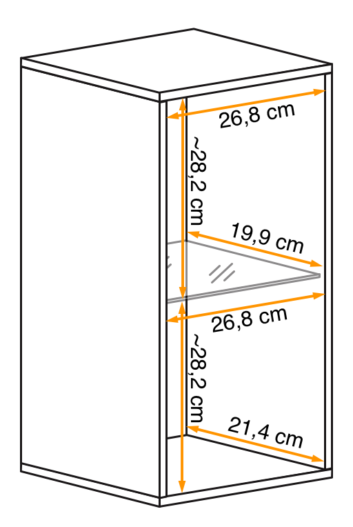 Witryna Switch WW 4 z oświetleniem LED