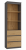 Regał biurowy Olimp RS-60 z 3 szufladami nowoczesny 60 cm antracyt/dąb artisan
