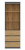 Regał biurowy Olimp RS-60 z 3 szufladami nowoczesny 60 cm antracyt/dąb artisan