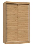 Szafa przesuwna Iga do sypialni 120 cm dąb artisan