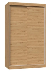 Szafa przesuwna Iga do sypialni 120 cm dąb artisan